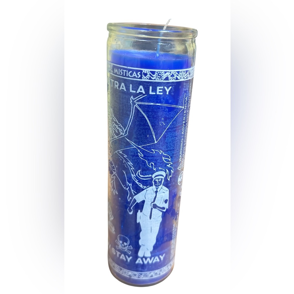 Law stay away 7 days candle / vela de 7 dias contra la ley